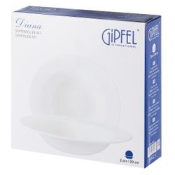 Набор тарелок суповых Gipfel Diana 43221 20 см