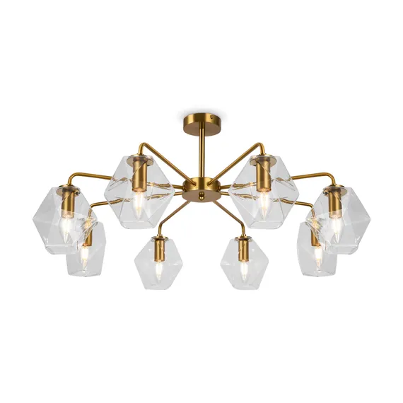 Люстра FR5177PL-08BS Измерение / Dimension E14x8 Freya fr5177pl-08bs