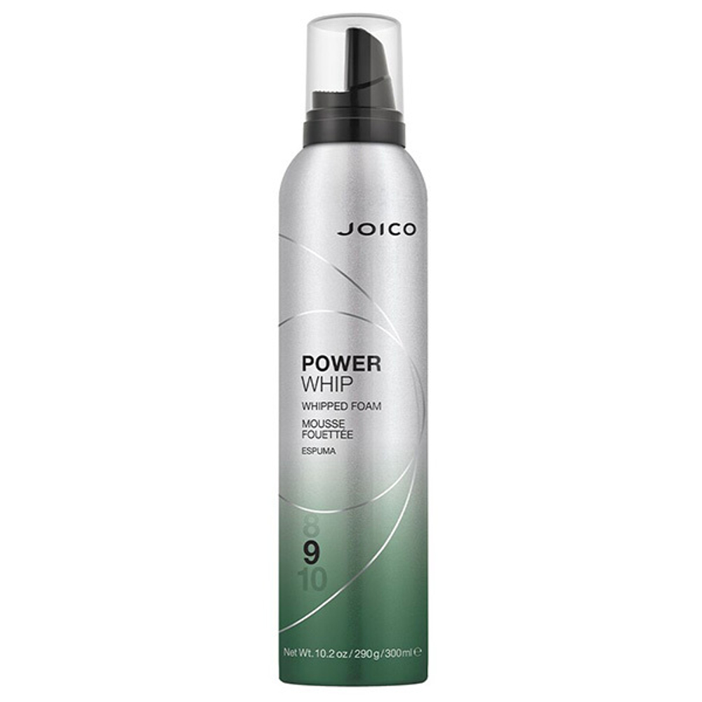 Мусс для укладки волос фиксация 9 Joico Power Whip Whipped Foam 300мл