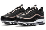 Nike Air Max 97 retro air cushion shock absorption non-slip low-cut casual running shoes women's black powder