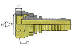 Фитинг DN 10 BSP (Г) 1/4