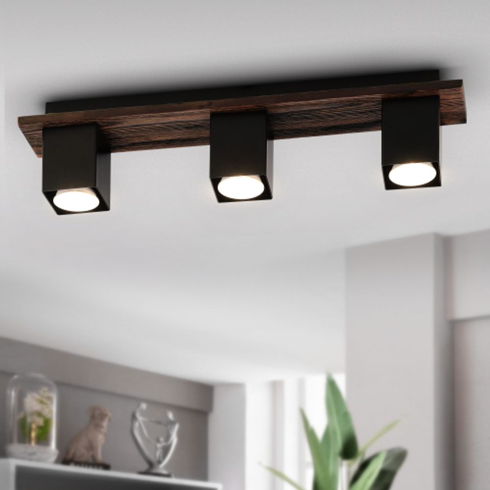 Светильник потолочный Rivoli Louise 3102-303 3 * GU10 50 Вт модерн уценка | Модерн