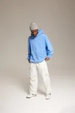 Худи Called a Garment Wrap Мужской Голубой