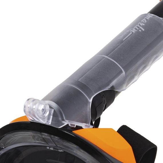 Маска полнолицевая Marlin Travel черный/оранжевый/черный