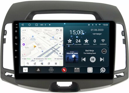Магнитола для Hyundai Elantra 4 2006-2010 (HD) - Redpower 092 Android 10, ТОП процессор, 6Гб+128Гб, CarPlay, SIM-слот