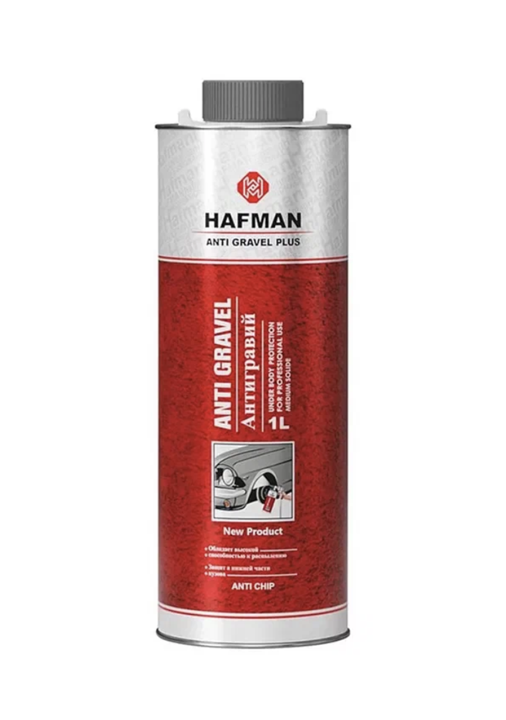 HAFMAN Антигравий под пистолет 1л Белый