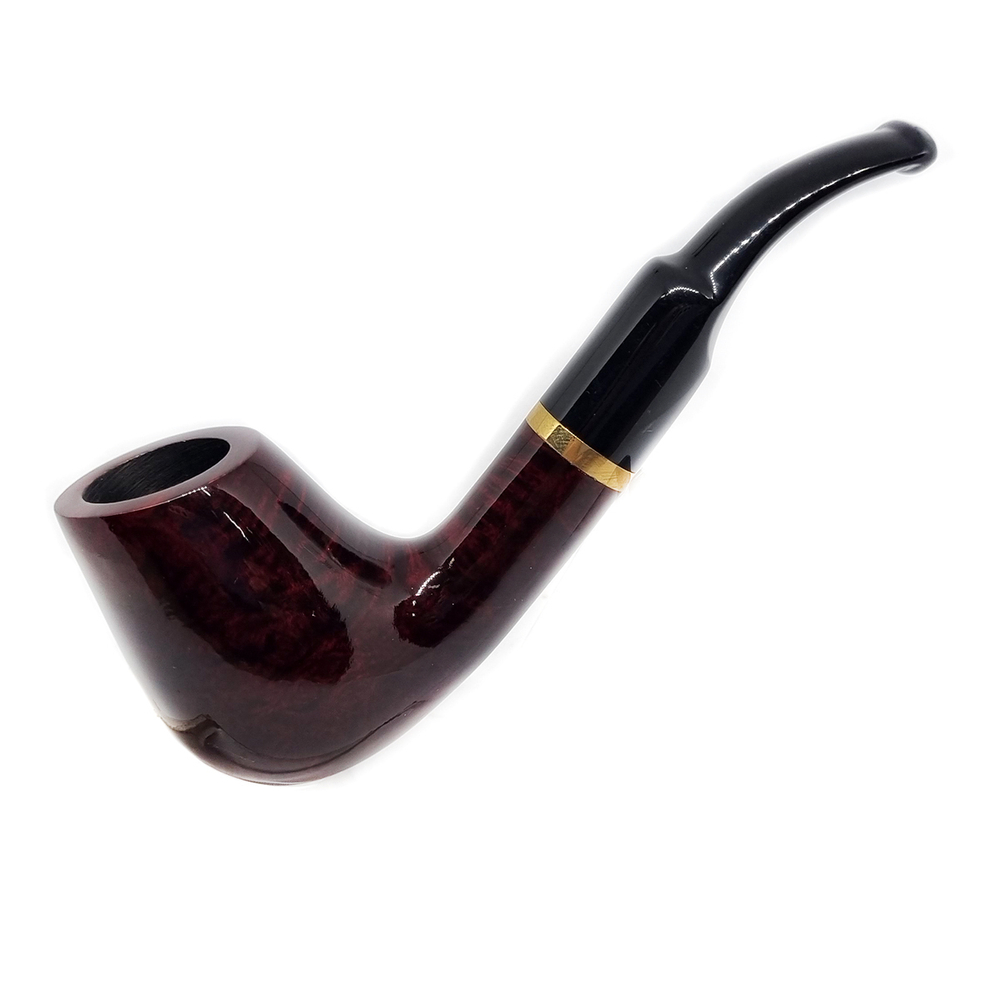 Трубка "Mr. Brog" Бриар №67 Full Bent коричнево-красный (Фильтр)