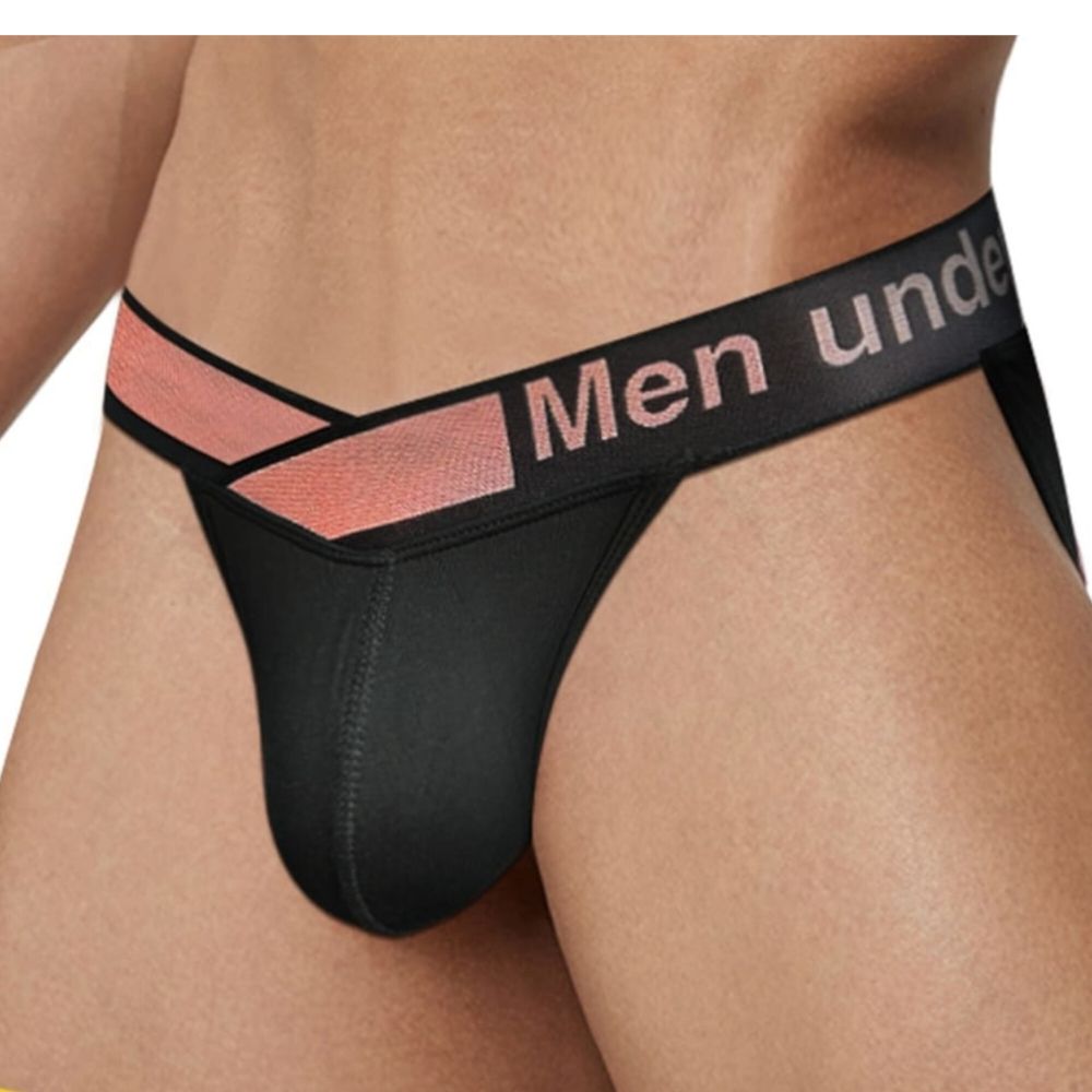 Мужские трусы танга черные PUMP! MP232-2