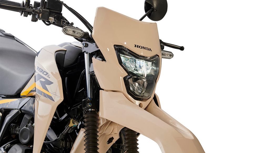 Мотоцикл Honda XR190 L желтый