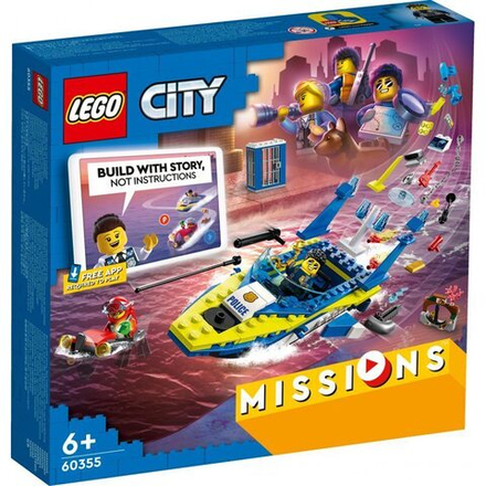 Конструктор LEGO City - Расследования водной полиции 60355
