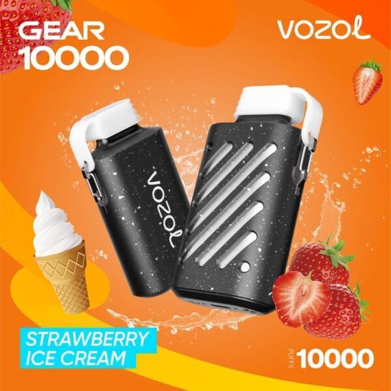 VOZOL GEAR 10000 - Strawberry Ice Cream (5% nic)