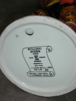 Статуэтка. Фарфор. Собака Бульдог боксёр. Англия