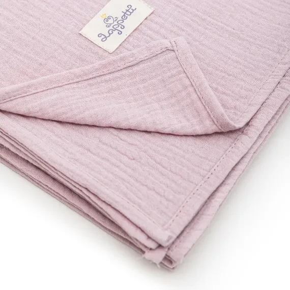 Набор муслиновых пеленок Lollycottons Кролик Лаппин, Розовый