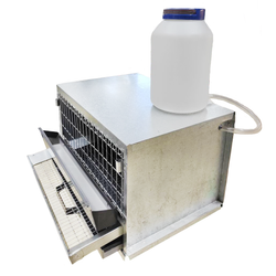 Клетка для перепелов до 15 голов, с поилкой и кормушкой