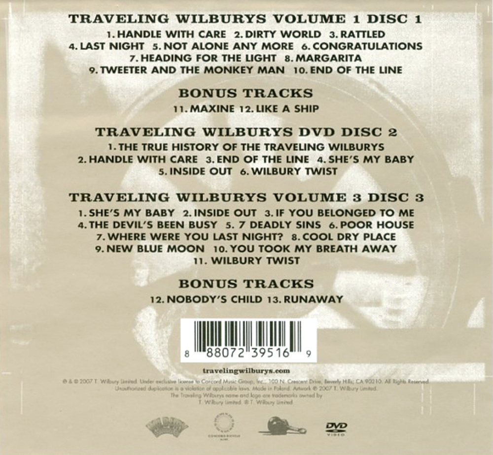 Traveling Wilburys / The Traveling Wilburys Collection (Limited Edition)(2CD+DVD)