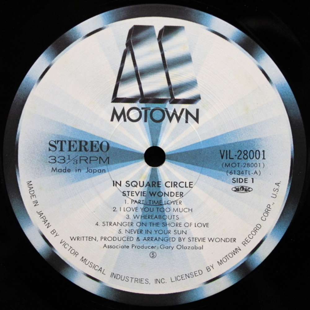 Stevie Wonder / In Square Circle (LP)