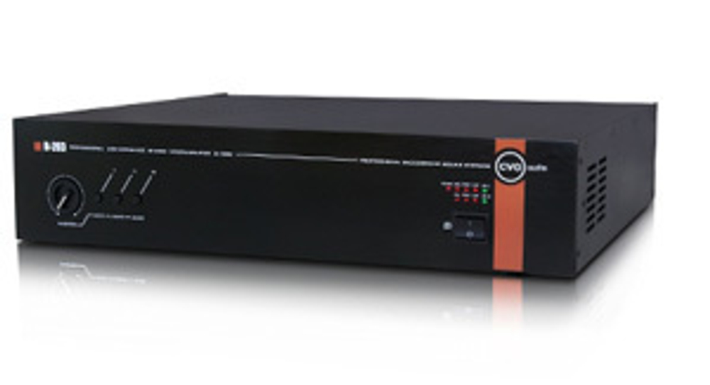 CVGAUDIO R-203 Трансляционный  двухканальный стереофонический микшер-усилитель