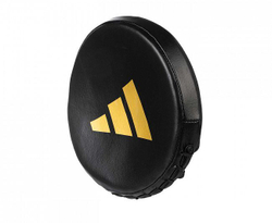 Лапы Speed Disk Punching Mitt Leather черно-золотые adiSDP01