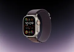 Часы Apple Watch Ultra 2 GPS + Cellular 49 мм, титановый корпус, ремешок Alpine Фиолетового цвета,размер M