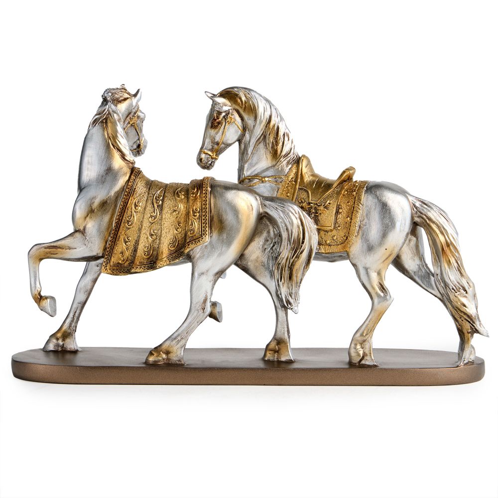 ФИГУРКА ДЕКОРАТИВНАЯ "ЛОШАДИ" 29*10*17,8 СМ