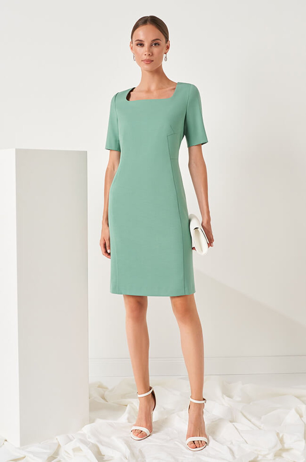 51459 Платье женское (светло-зеленый)