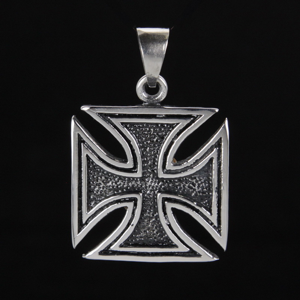 Кулон Мальтийский крест (2)  3х3 см