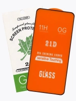 Защитное стекло Glass для Xiaomi Redmi Note 10 Pro/ 10 Pro Max, полный клей 21D, черная рамка