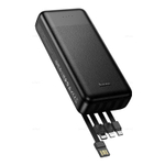 Hoco J163A Wonderful портативный аккумулятор с 4 кабелями (20000mAh)