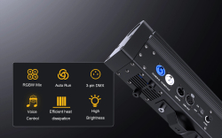Световая панель Led beam bar 8*12w (RGBW)