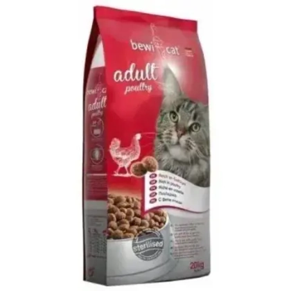 BEWI CAT (Беви Кет) Adult Poultry Сухой корм для взрослых кошек с домашней птицей