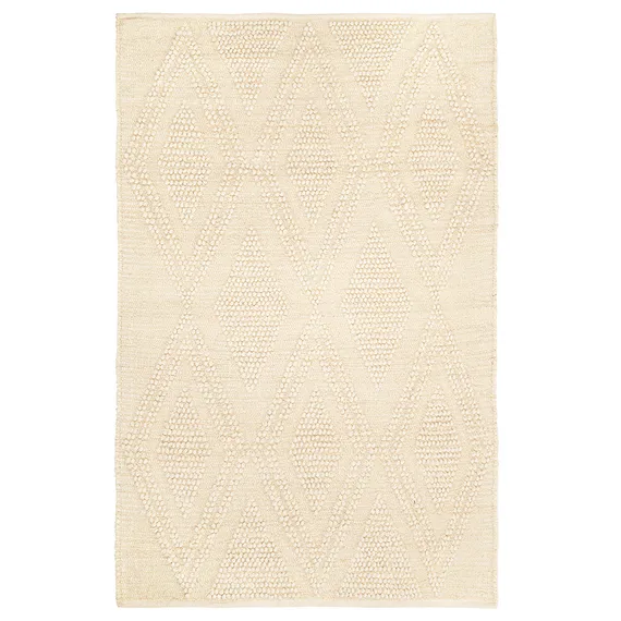 Ковер из шерсти и переработанного хлопка shillong из коллекции ethnic, 120х180см