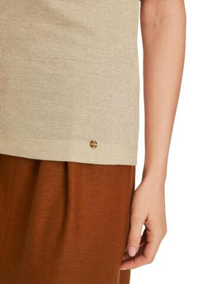 Marc Cain Футболка с добавлением металлизированной нити