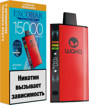 ОЭС (М) WAKA Escobar ACE 15000 Черника Арбуз
