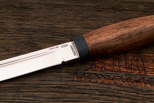 Финский нож АиР Финка-3, клинок 125мм, сталь 100Х13М, рукоять орех