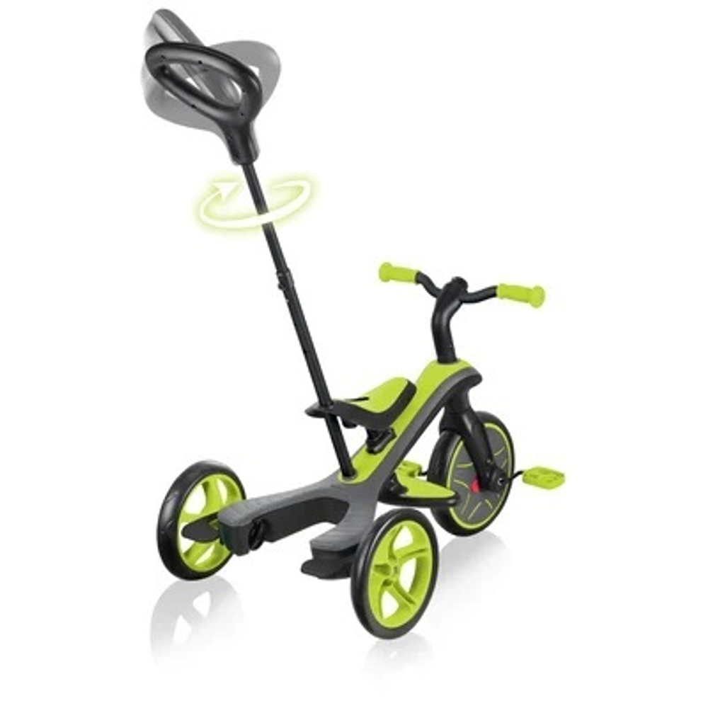 Велосипед-беговел Globber Trike Explorer 4 в 1 Lime Green