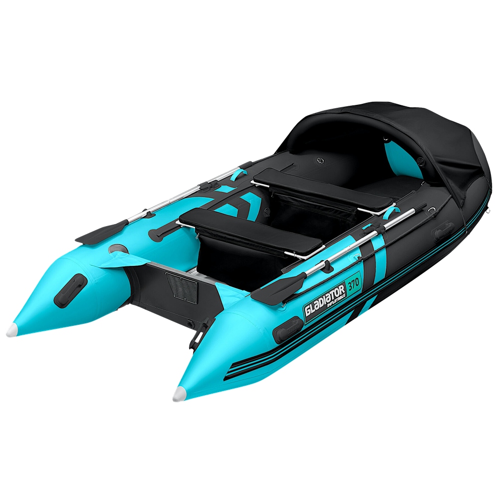 Лодка ПВХ Gladiator Active C370AL с алюминиевым полом -