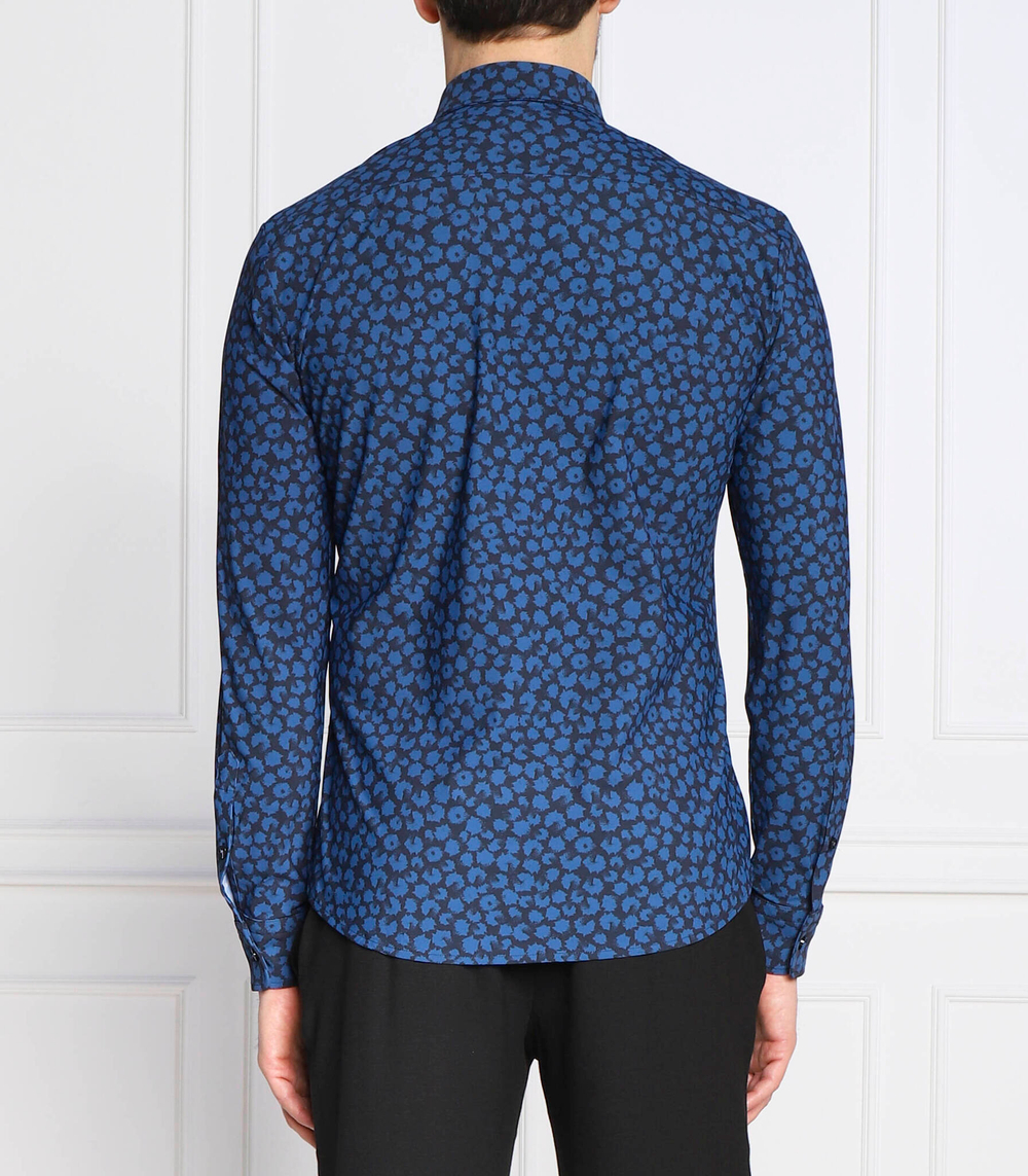 рубашка roan_f BOSS BLACK - голубой(50483716)