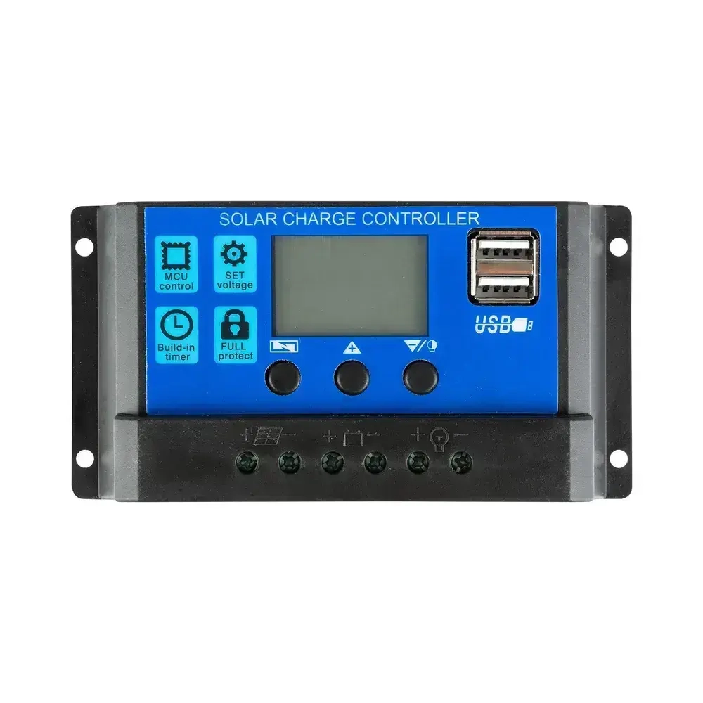 Контроллер заряда солнечной панели / батареи 30A 12/24 вольт