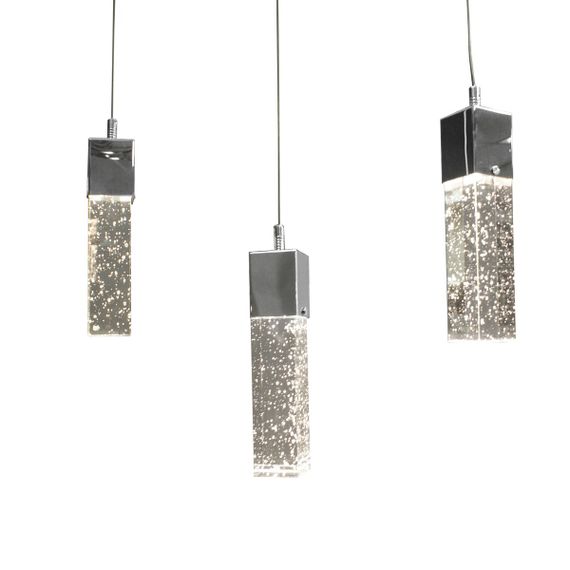 Подвесной светодиодный светильник Kink Light Аква 08510-3AS(4000K)