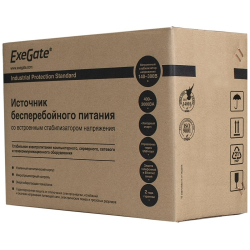 Источник бесперебойного питания Exegate EP285515RUS ИБП ExeGate SpecialPro UNB-2000.LED.AVR.EURO.RJ.USB &lt;2000VA/1200W, LED, AVR, 4 евророзетки, RJ45/11, USB, Black&gt;