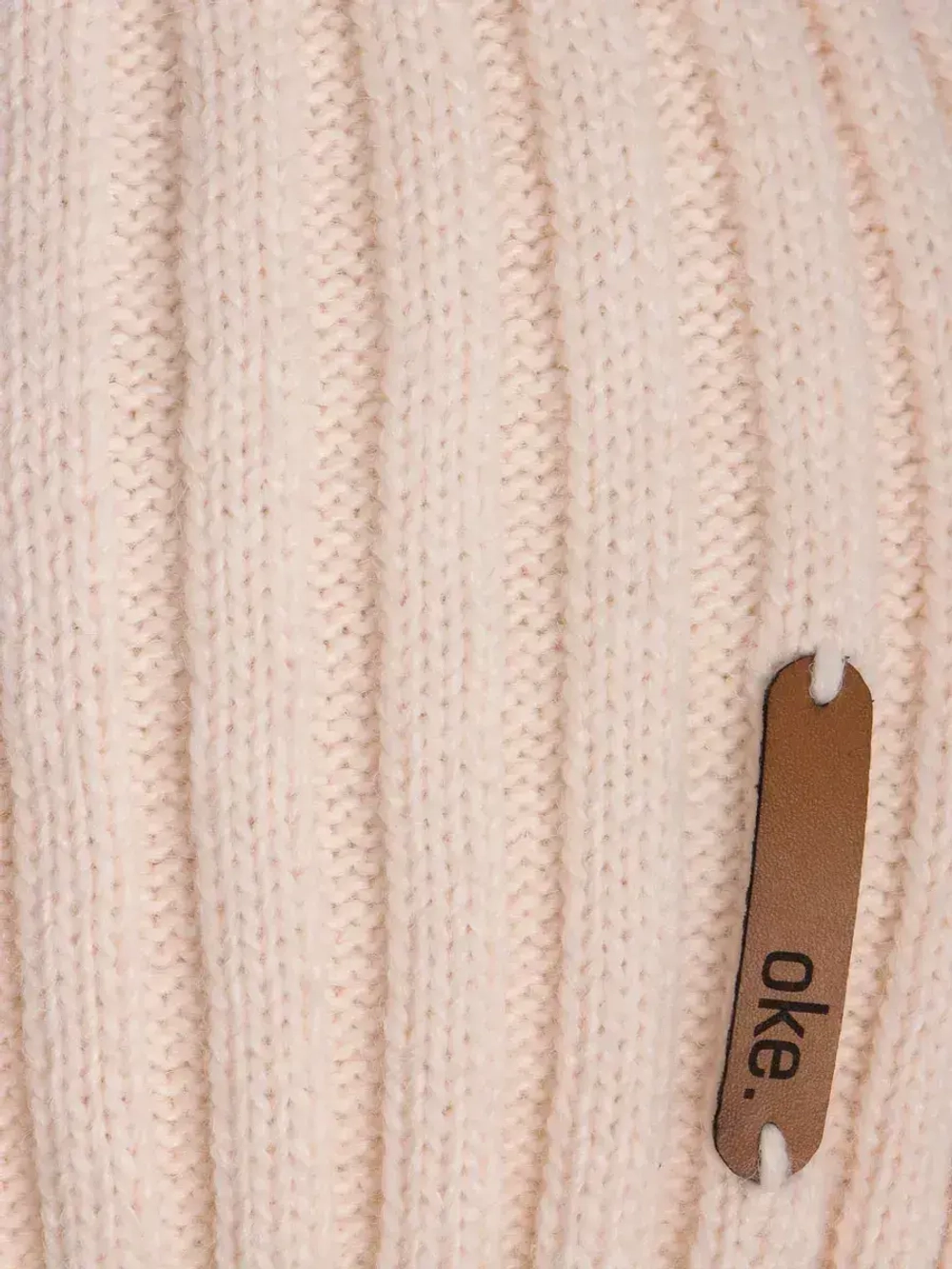 Шапка вязаная демисезонная тыковка