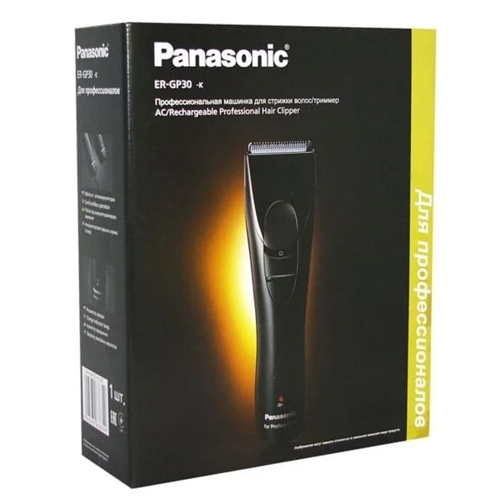 Аккумуляторно-сетевая машинка для стрижки волос Panasonic ER-GP30