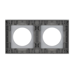 Рамка стеклянная FRM-GLARE-GC-2-GR (Arlight, -) 043837