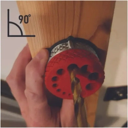 Пылеуловитель для перфоратора/пылесборник для дрели/Кондуктор Направляющая сверла