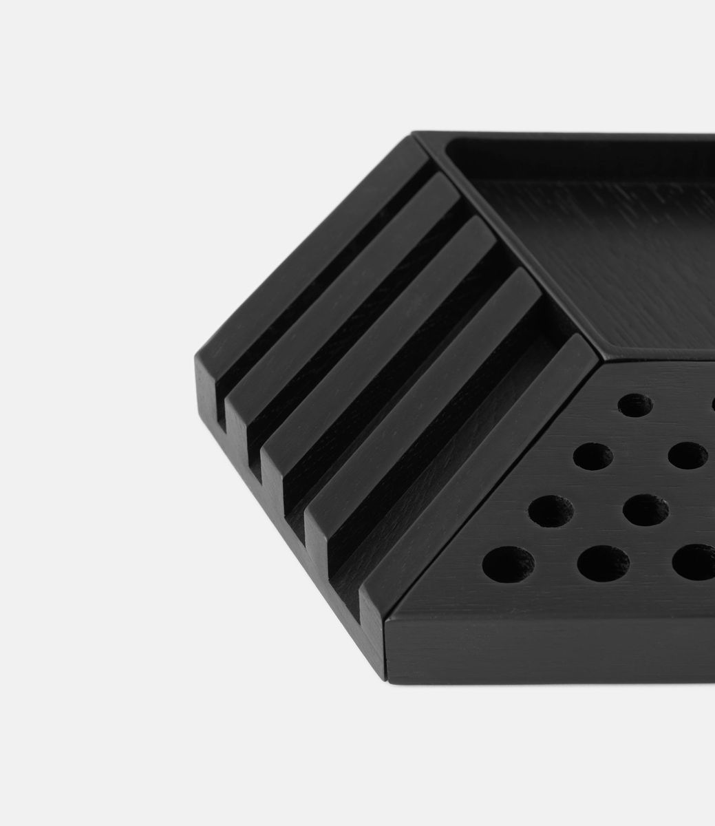 Woodendot Kesito Black — настольный органайзер