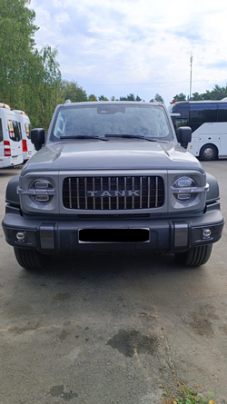 Решётка радиатора Defender GT серая Tank 300