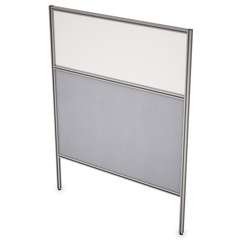 7ПТС.1310 Перегородка комби АРГО, ТКАНЬ+СТЕКЛО (700*1300*29)