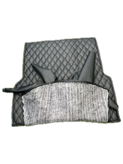 Коврик под рычаги КПП УАЗ 469, 3151 (чёрная нить Бабочка)