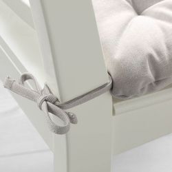 IKEA VIPPÄRT  (ИКЕА ВИППÄРТ)  -  Подушка для стула, бежевая, 38x38x6,5 см