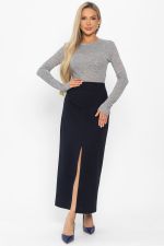 Юбка Асмира (темно-синяя) Ю14884-4М LT Collection